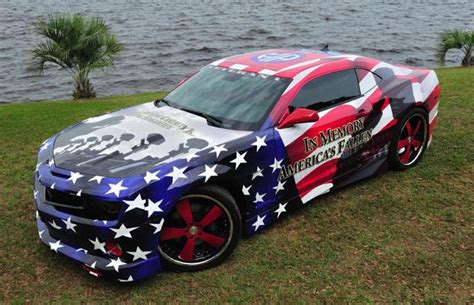 Chevrolet Camaro The 25 Most Patriotic American Flag Cars Youve Ever