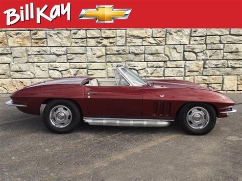 Chevrolet Corvette Miles Milano Maroon Convertible Speed