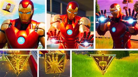 Tous Les Emplacement Des Armes Mythiques D Iron Man Boss Mythiques