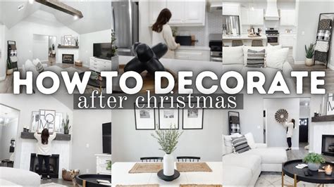 After Christmas Decorate With Me How To Decorate After Christmas