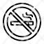 No Icon Smoking Icon Signaling Icon Signs Icon Prohibition Icon