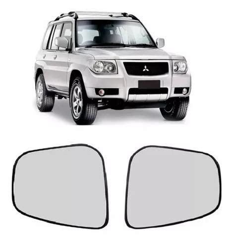 Lente Retrovisor Espelho Pajero Tr C Base Par P S Frete Gr Tis