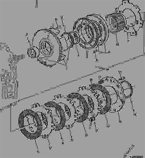 Direct Drive Clutch Powrquad Tractor John Deere 6300 Tractor 6300 6500 6600 Tractors