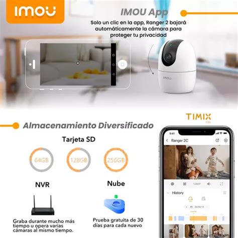 C Mara De Seguridad Imou Ranger Wifi Ip K Mp Con Sirena En Venta En