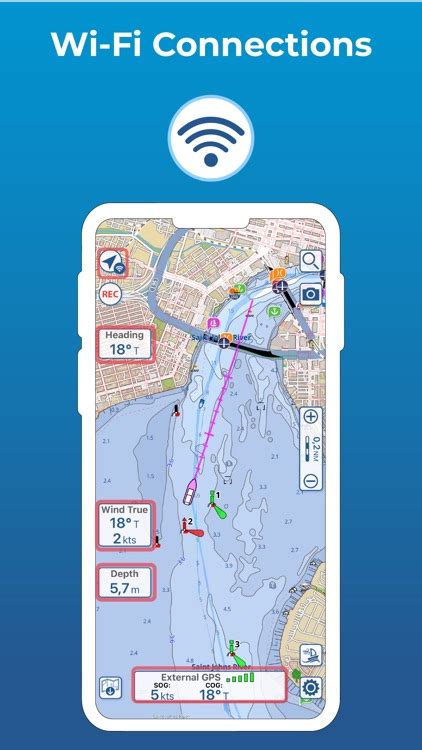 Aqua Map Mobile Chartplotter By GEC S R L