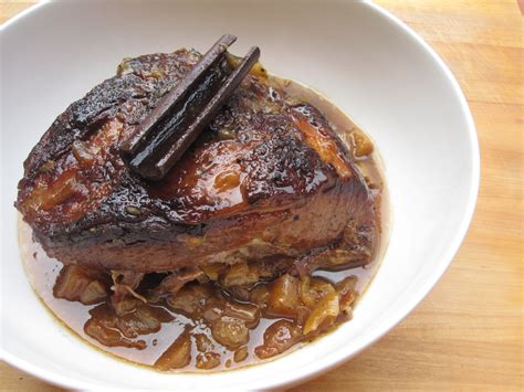 Braised Pork With Pears And Sherry Vinegar The Pear Dish