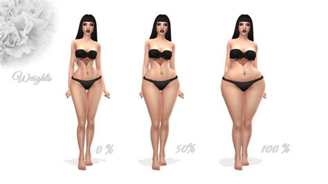 sims 4 "Thick Bottom" Body Preset V3 | Sims 4 body mods, Sims 4 clothing, Sims 4