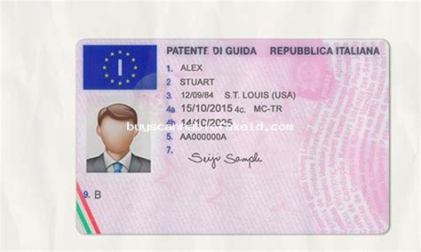 Italy Drivers License Fake Scannable Scannable Fake Id Buy Best