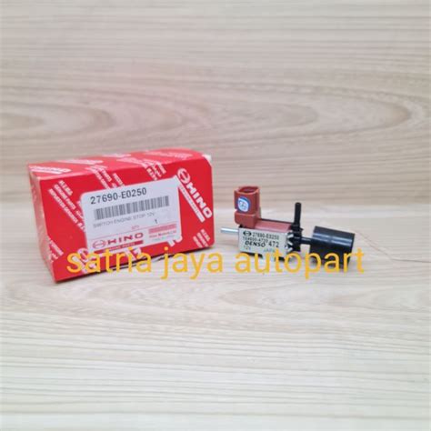 SWITCH ENGINE STOP 12VOLT 12V SWIT PEMBUNUH MESIN 12VOLT 12V TOYOTA