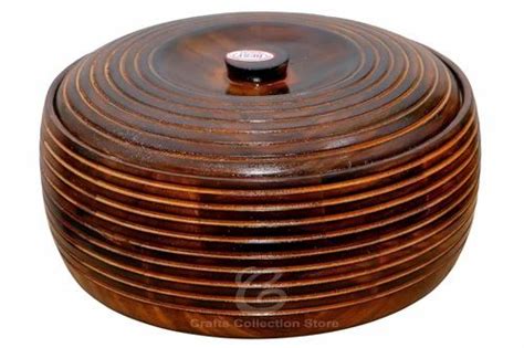 Wood Chapati Roti Hot Box Capacity ML At Piece In Saharanpur ID