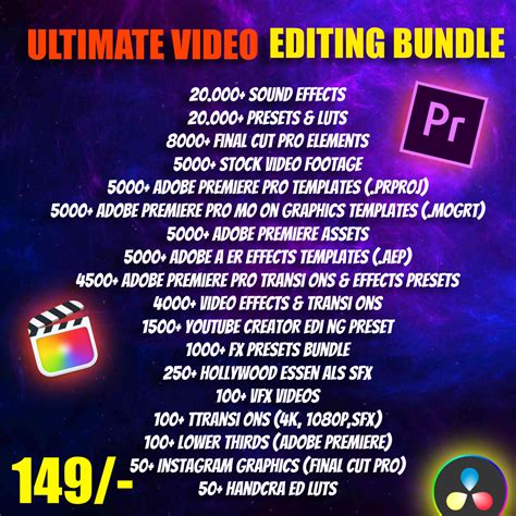 Ultimate Video Editing Bundle