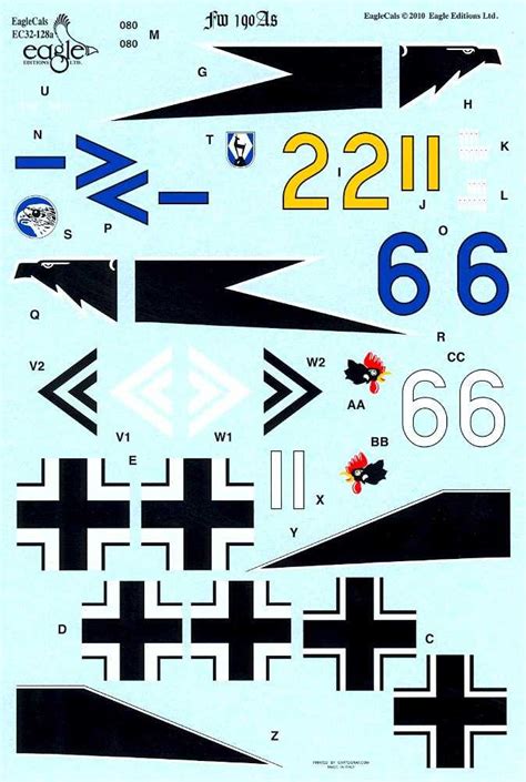 Eaglecals Decals Focke Wulf Fw A Fighter Jg Jg Ebay