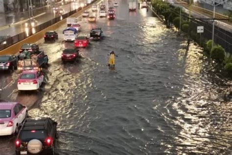 La Ciudad De México Registra Inundaciones Tras Atípicas Lluvias