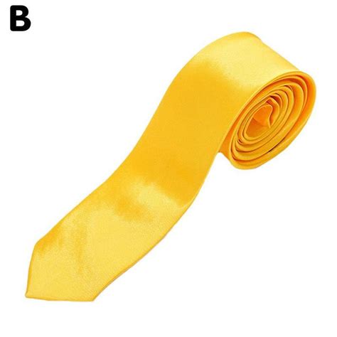 Upgrade Your Style With ANCRV S Mens Solid Satin Neckties Carefully