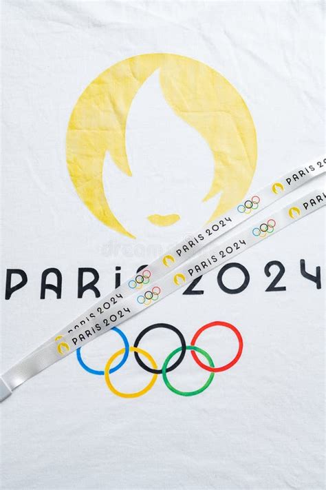 Paralympic Games Paris 2024 Logo Official White Symbol Abstract