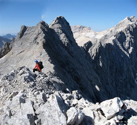 Jubiläumsgrat Gratüberschreitung Zugspitze Alpspitze