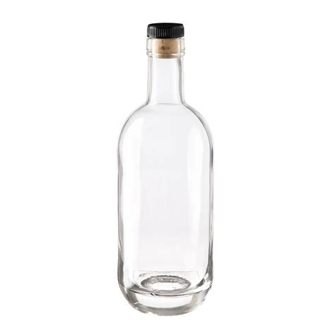 Empty Super Flint Gin Glass Bottle 700ml With Black Cap Buy Gin Bottle Glass Gin Bottle 700ml