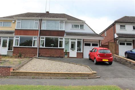 Lutley Mill Road Halesowen B63 3 Bedroom Semi Detached House For Sale