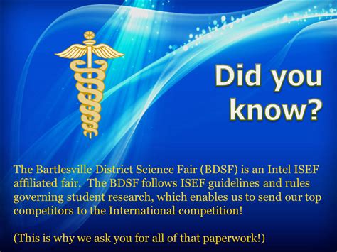 Bartlesville District Science Fair