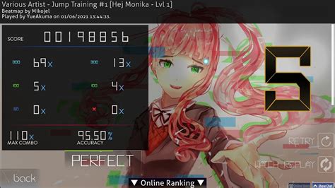 Hej Monika Osu Jump Map Youtube