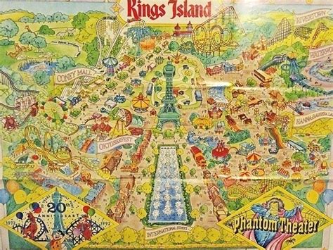 Kings Island Historical Maps - FUN Food Blog