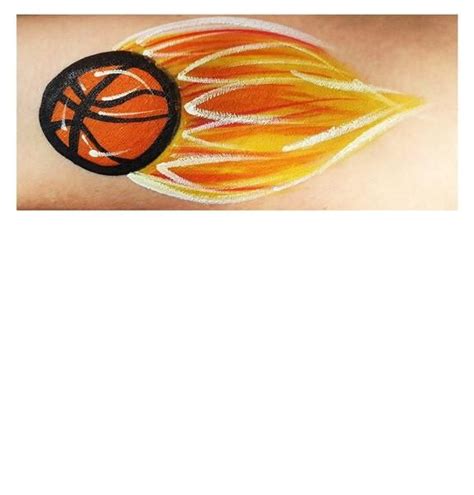 Basketball Face Painting Ideas