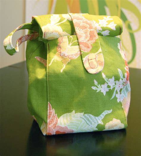 Fabric Lunch Sack Pattern And Tutorial Bags Purses And Lunch Totes