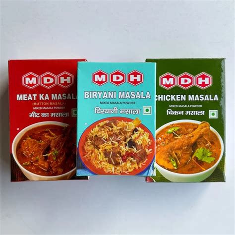 Indian Non Veg Recipe Spice Pack - Biryani, Chicken Curry, Fish Curry ...