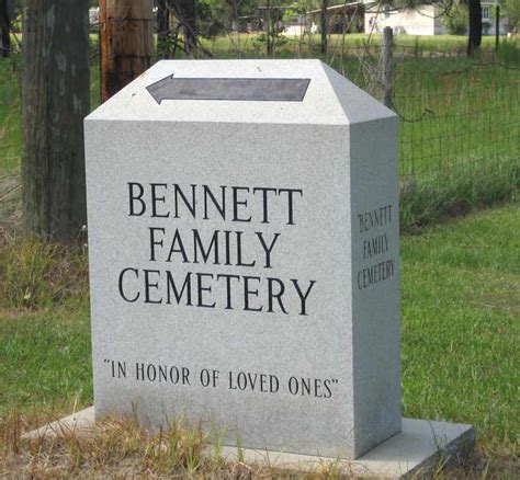 Bennett Cemetery dans Georgia Cimetière Find a Grave