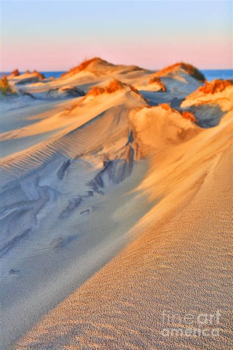 Sand Dune Sunset Outer Banks By Dan Carmichael