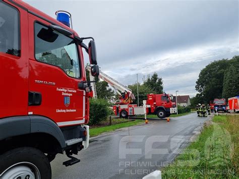 Gem Zimmerbrand Blitzeinschlag In Wohnhaus Freiwillige Feuerwehr