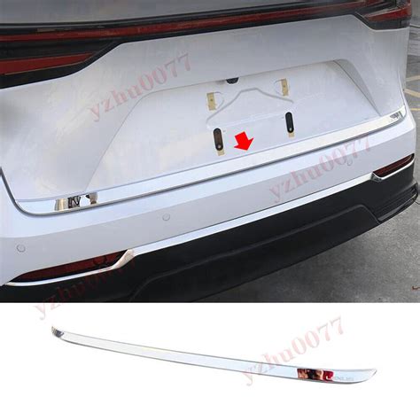 For Lexus Nx H Steel Chrome Rear Door Trunk Lid Molding