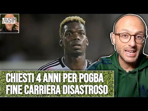 Pogba Rischia 4 Anni Di Squalifica Per Doping Carriera Finita In Modo