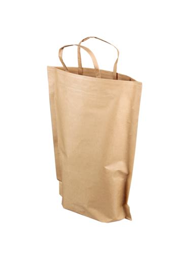 Sac Espérance papier kraft naturel 2 bouteilles PEFC 7