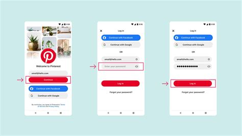 Comment puis-je me connecter à mon compte Pinterest