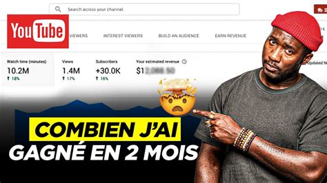 COMBIEN YouTube m a Payé avec 3000 abonnés YouTube