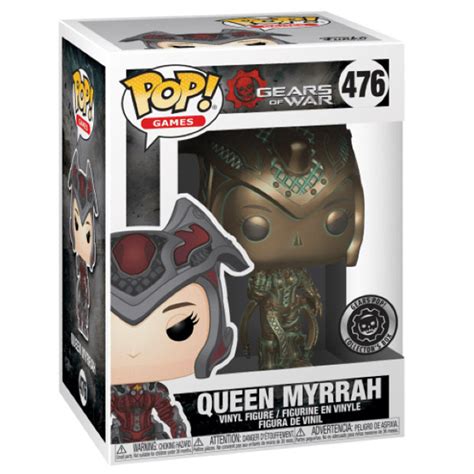 Funko Pop Games Gears Of War Queen Myrrah 476 Exclusivo Original Moça Do Pop Funko Pop é Aqui