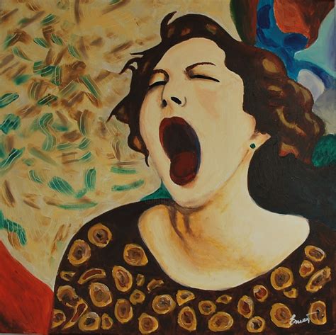 Grito De Mujer Painting By Ernest Carneado Ferreri Artmajeur