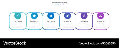 Timeline infographic with infochart modern Vector Image