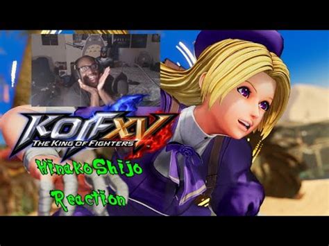 TheDarkAce REACTS KOF XV Hinako Shijo DLC Reveal Trailer YouTube