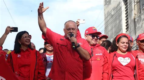 ARAGUA Cabello A Jefes Y Jefas De Bases Del PSUV Ustedes Son La