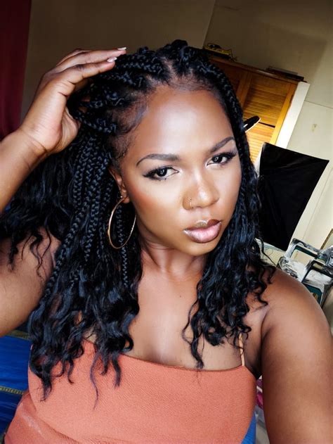 Goddess Box Braids Braid In Hair Extensions Hair Extensions For Short Hair Bob Braids Hairstyles