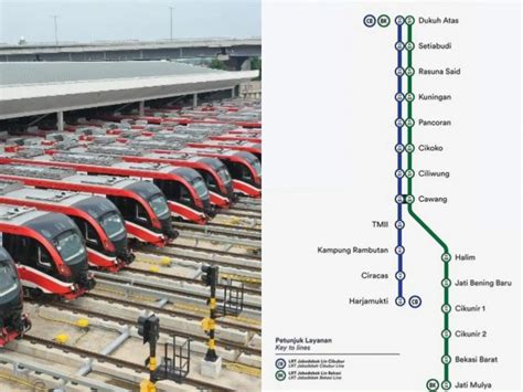 Panduan LRT Jabodetabek Rute Tarif Dan Cara Naik