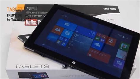 Trekstor SurfTab Wintron 10 1 Volks Tablet Hands On Test Deutsch