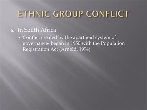 Ppt Community Conflict Racial Ethnic Conflict Powerpoint