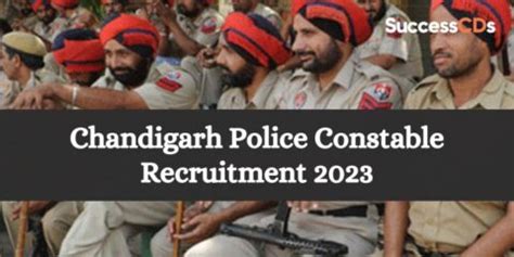 Chandigarh Police Constable Recruitment 2023 Notification And Dates