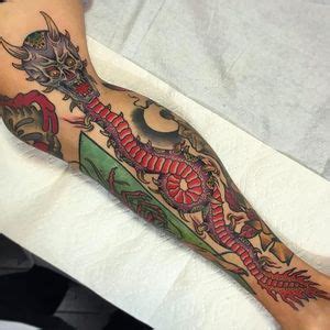 Tattoo uploaded by minerva • Snake Demon tattoo by Gregory Whitehead ...