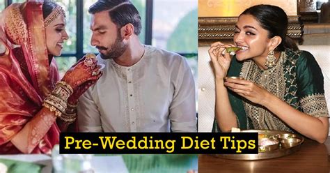 Pre Wedding Diet Tips For Brides And Grooms