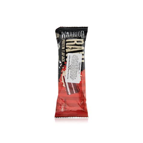 Warrior Raw Protein Red Velvet Cake Flapjack Bar 75g Waitrose Uae