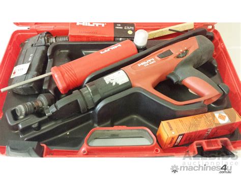 Used Hilti Hilti DX 460 MX72 Cordles Powder Activated Nailer Nail Gun